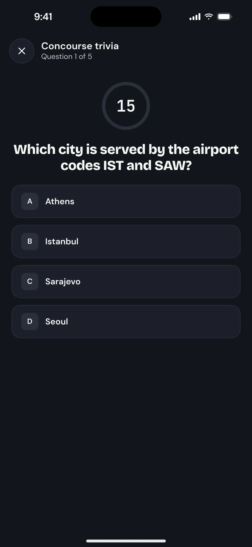 Live trivia in Waylo